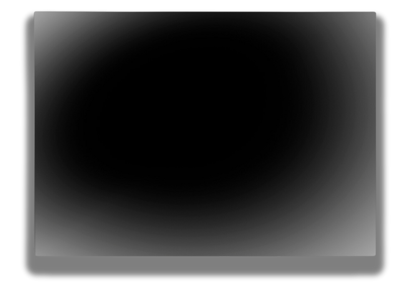 Modern UI Blurred Glass Rectangle Shape